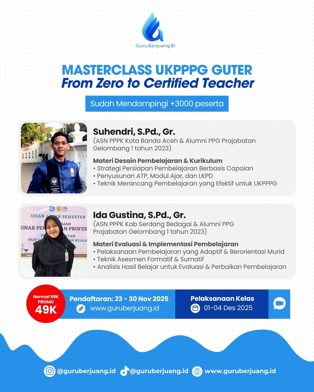 Try Out Masterclass UKPPG GUTER Paket 1