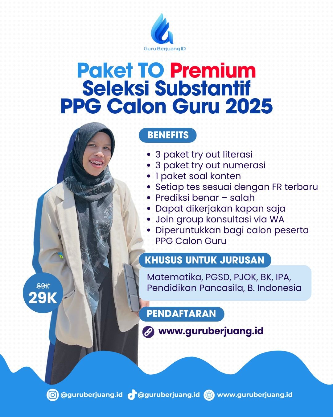 3 PAKET TRY OUT NUMERASI SELEKSI SUBSTANTIF PPG CAGUR 2025